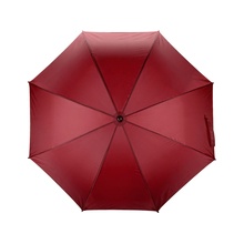 Зонт-трость полуавтоматический с деревянной ручкой, бордовый Увеличить...